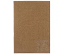 Barron Tan Outdoor Area Rug, (5'3" X 7'6") 13 Barron Tan Outdoor Area Rug, (5'3" X 7'6") -Garden Furniture Store 810412995 4