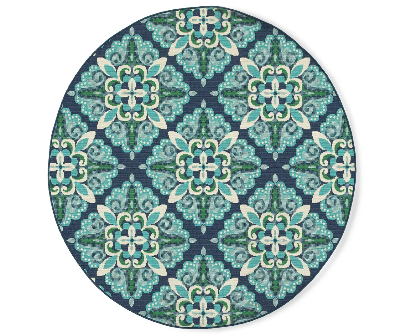 Capri Blue & Green Indoor/Outdoor Area Rugs 3 Capri Blue & Green Indoor/Outdoor Area Rugs