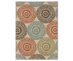 Somerville Beige Indoor/Outdoor Area Rugs -Garden Furniture Store 810413029