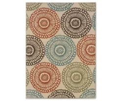 Somerville Beige Indoor/Outdoor Area Rugs -Garden Furniture Store 810413060