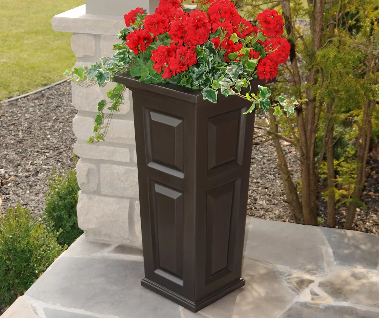 Mayne Inc. Nantucket Tall Planter 4 Mayne Inc. Nantucket Tall Planter - Image 2