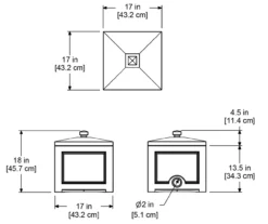 Mayne Inc. Fairfield Garden Hose Bin -Garden Furniture Store 810440520 3