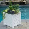 Mayne Inc. Lakeland 20" Square Planter -Garden Furniture Store 810440548 1
