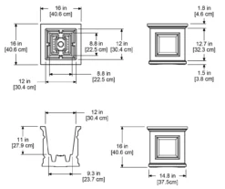 Mayne Inc. Nantucket Planter -Garden Furniture Store 810440577 4