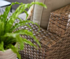 Broyhill Eagle Brooke All-Weather Wicker Swivel Cushioned Patio Glider -Garden Furniture Store 810452032 810452033 810496528 1 1