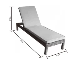 Broyhill Eagle Brooke All-Weather Wicker Cushioned Chaise Lounger 18 Broyhill Eagle Brooke All-Weather Wicker Cushioned Chaise Lounger -Garden Furniture Store 810459548 810555202 810555245 X0 1