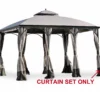 Somerset Gazebo Replacement Curtain Set -Garden Furniture Store 810461207