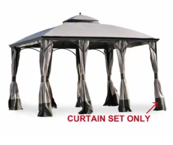 Somerset Gazebo Replacement Curtain Set