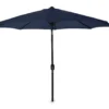 9' Navy Tilt Market Patio Umbrella -Garden Furniture Store 810467278