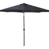 9' Black Tilt Market Patio Umbrella