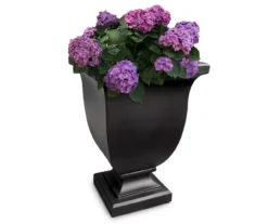 Augusta Black Tall Planter 9 Augusta Black Tall Planter -Garden Furniture Store 810472982 2 1