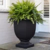 Augusta Black Tall Planter -Garden Furniture Store 810472982 5