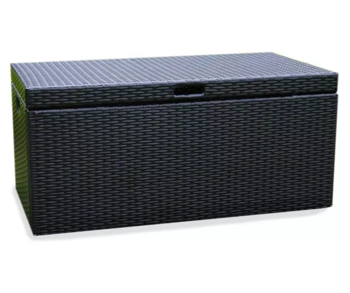 All-Weather Wicker 48-Gallon Storage Deck Box 10 All-Weather Wicker 48-Gallon Storage Deck Box - Image 8