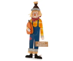 "Happy Harvest" Scarecrow Hanging/Standing/Yard Decor -Garden Furniture Store 810491557 2
