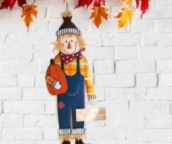 "Happy Harvest" Scarecrow Hanging/Standing/Yard Decor -Garden Furniture Store 810491557 3