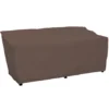 96" Mocha Heavy Duty Patio Sofa Cover -Garden Furniture Store 810503037