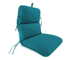 Peacock Green High Back Outdoor Chair Cushion