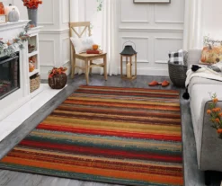 Mohawk Avenue Stripe Indoor/Outdoor Area Rug -Garden Furniture Store 810521914 1