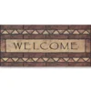 Manor "Welcome" Celtic Stone Outdoor Doormat, (47" X 19.5") -Garden Furniture Store 810521938