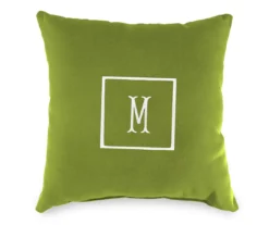 "M" Monogram Indoor/Outdoor Throw Pillow 11 "M" Monogram Indoor/Outdoor Throw Pillow -Garden Furniture Store 810522304