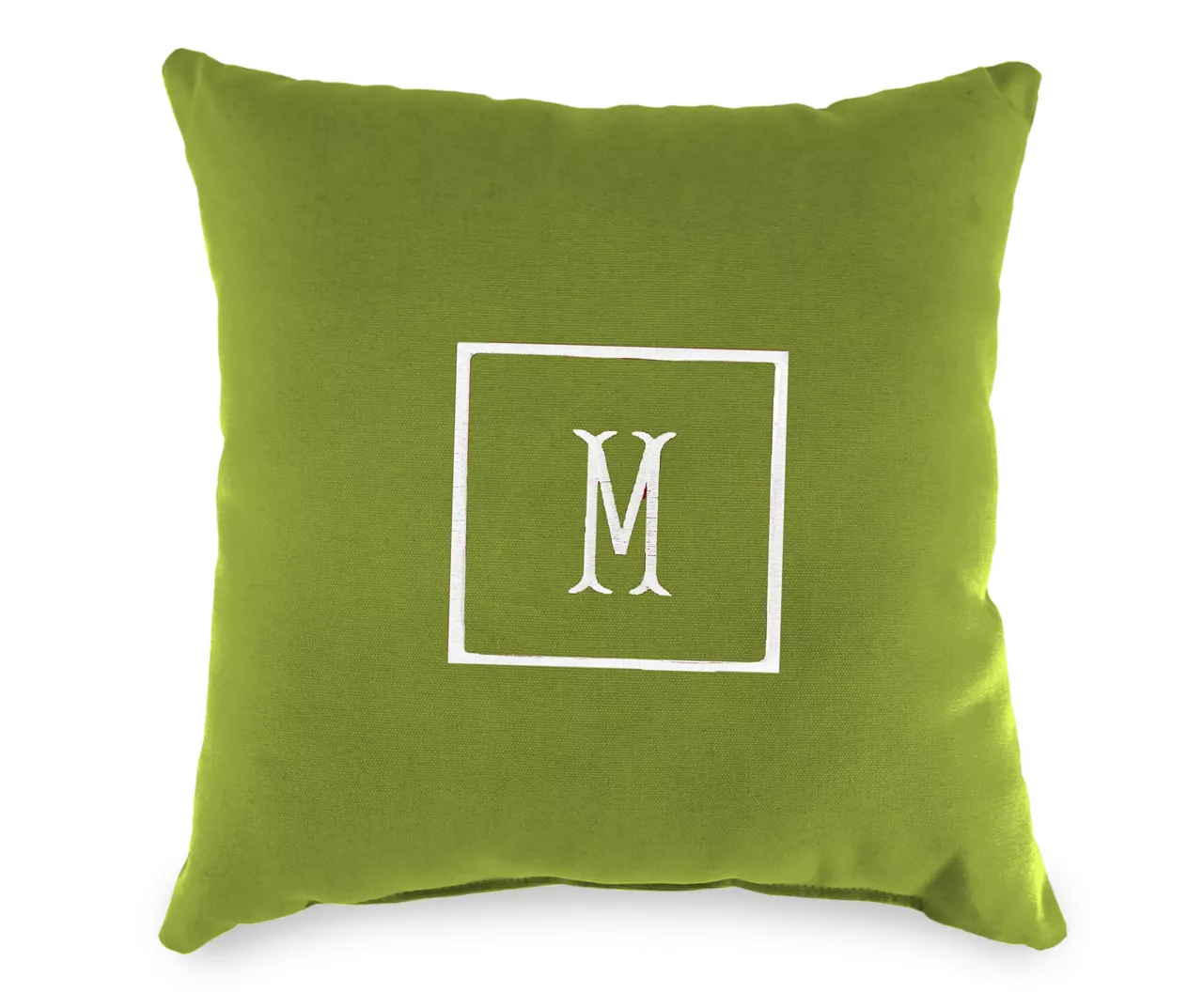 "M" Monogram Indoor/Outdoor Throw Pillow 6 "M" Monogram Indoor/Outdoor Throw Pillow - Image 4