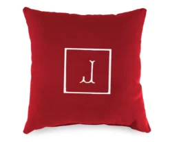 "J" Monogram Indoor/Outdoor Throw Pillow 11 "J" Monogram Indoor/Outdoor Throw Pillow -Garden Furniture Store 810522325