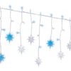 Cool White & Blue Sparkling Star LED Icicle Light Set With White Wire, 30-Lights 2 Cool White & Blue Sparkling Star LED Icicle Light Set With White Wire, 30-Lights -Garden Furniture Store 810524289 1