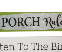 "Porch Rules" Panel Wall Decor -Garden Furniture Store 810525491 4
