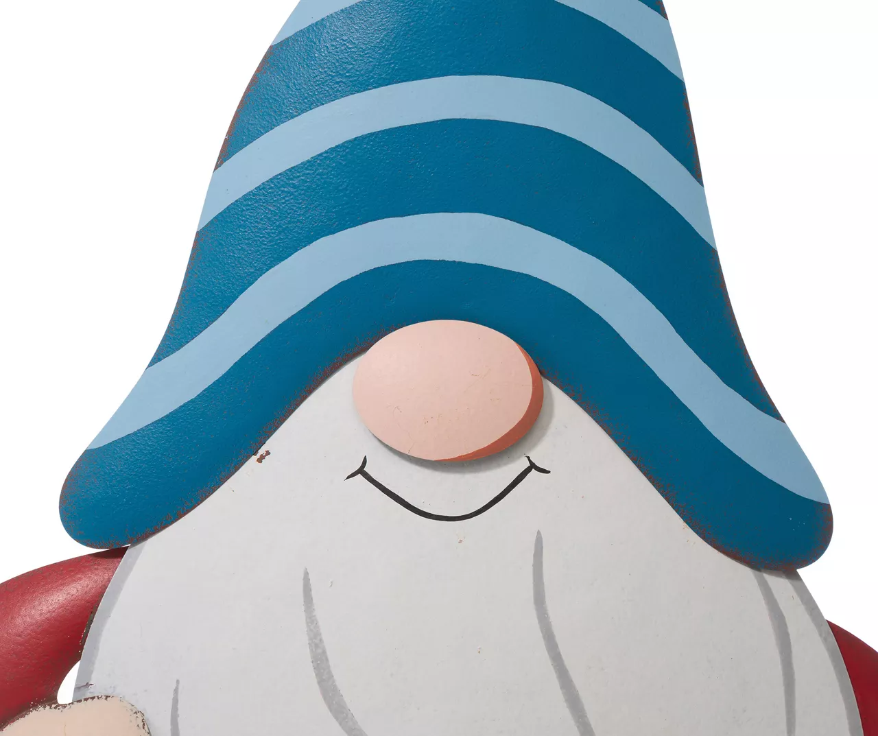 Metal Garden Gnome 3-Piece Yard Stake & Wall Decor Set 5 Metal Garden Gnome 3-Piece Yard Stake & Wall Decor Set - Image 3