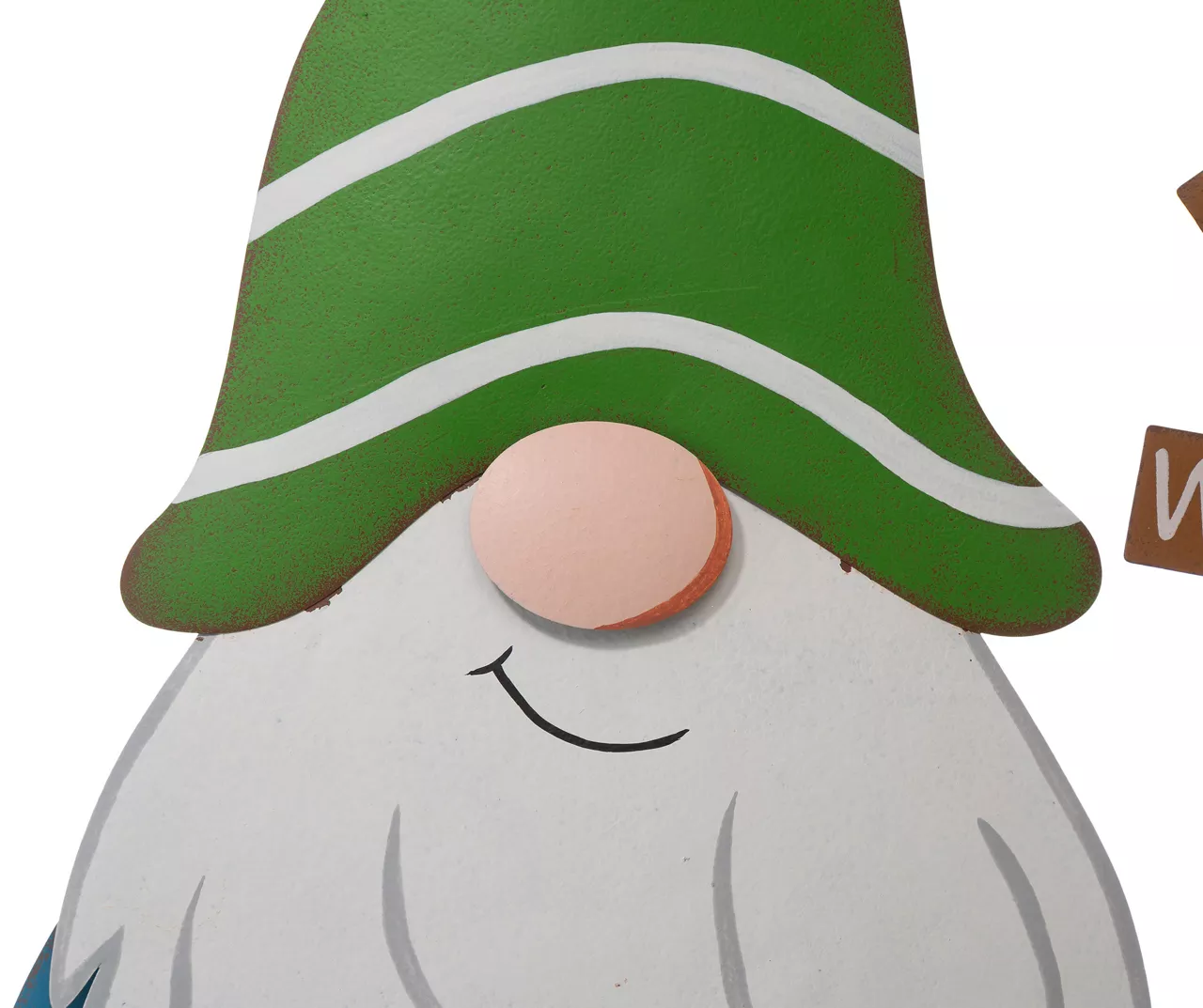 Metal Garden Gnome 3-Piece Yard Stake & Wall Decor Set 8 Metal Garden Gnome 3-Piece Yard Stake & Wall Decor Set - Image 6