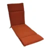 Burnt Orange Outdoor Chaise Cushion 1 Burnt Orange Outdoor Chaise Cushion -Garden Furniture Store 810525545