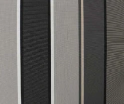 Natural Gray Stripe 4-Piece Reversible Deluxe Outdoor Chair Cushion Set -Garden Furniture Store 810525548 9