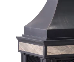 35.4" Heirloom Black Slate Wood Burning Patio Fireplace 22 35.4" Heirloom Black Slate Wood Burning Patio Fireplace -Garden Furniture Store 810527530 8