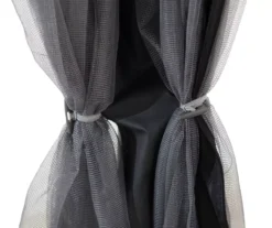 Gray & Black 2-Tier Gazebo, (10.5' X 13') -Garden Furniture Store 810527850 9