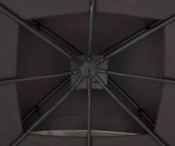 Brown & Tan 2-Tier Gazebo, (10.5' X 13') -Garden Furniture Store 810527851 10