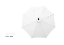 9' Simply White Tilt Market Patio Umbrella -Garden Furniture Store 810540694 2