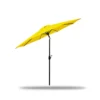 9' Sunflower Yellow Tilt Market Patio Umbrella