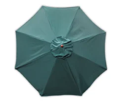 9' Green Wood Market Patio Umbrella 7 9' Green Wood Market Patio Umbrella -Garden Furniture Store 810540702 2