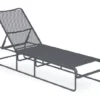 Nyla Charcoal Adjustable Wicker Chaise Patio Lounge -Garden Furniture Store 810541218 1