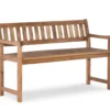 Flint Acorn Wood Patio Bench -Garden Furniture Store 810541695 2