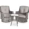 Real Living Rockbridge 3-Piece Cushioned Patio Glider & Side Table Set -Garden Furniture Store 810544190
