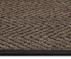 Biscayne Textured Chevron Indoor/Outdoor Area Rug -Garden Furniture Store 810545356 2
