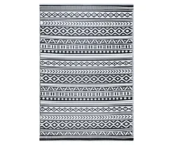 Plastic Outdoor Area Rug, (5' X 7') -Garden Furniture Store 810546224 1