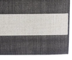 Afuera Onyx & Ivory Stripe Outdoor Area Rug, (7' 10" X 10' 9") 7 Afuera Onyx & Ivory Stripe Outdoor Area Rug, (7' 10" X 10' 9") -Garden Furniture Store 810547476 810547477 810547478 2 4