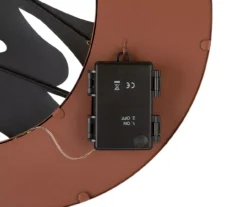 Flying Witch & Crescent Moon Light-Up Yard Stake -Garden Furniture Store 810547813 5