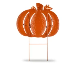 "Welcome" Pumpkin Yard Stake -Garden Furniture Store 810547854 7