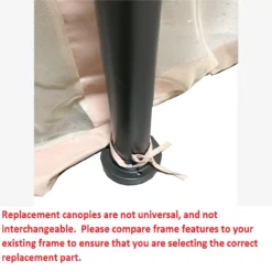 Manhattan Gazebo Canyon Stripe Replacement Canopy -Garden Furniture Store 810549206 51