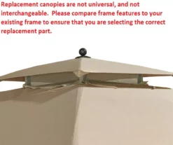 Eagle Brooke/Ashford/Asheville Beige Replacement Canopy 23 Eagle Brooke/Ashford/Asheville Beige Replacement Canopy -Garden Furniture Store 810549210 6