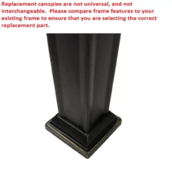 Pinehurst Gazebo Canyon Stripe Replacement Canopy -Garden Furniture Store 810549219 61