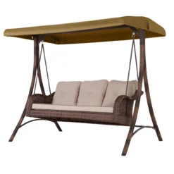 Palermo Swing Brown Replacement Canopy 17 Palermo Swing Brown Replacement Canopy -Garden Furniture Store 810549254 61